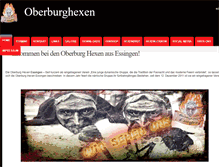 Tablet Screenshot of oberburghexen.de